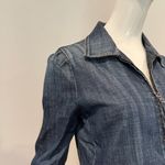 7 For All Mankind  Denim Zip-Up Jacket Y2K Photo 3