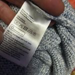 H & M basic blue v neck slouchy sweater Photo 2
