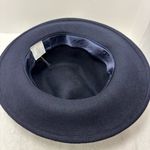 Something Special Elegant Navy Hat with Beaded Bow 100% wool felt Blue Photo 3