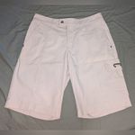 Bogner Women's 10" Golf Cargo Shorts Cotton Blend W6 Cream/White White Size 6 Photo 0