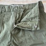 Frank & Eileen  Blackstone Pants size 6 Green Twill Raw‎ Hem Ankle Khakis Photo 8