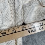 Primark ‎ Sweater Cream Cable Knit Cardigan Open Pockets Neutral Womens 6-8 Photo 8