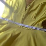 Glamazon Low V neck crinoline dress size M Green Size M Photo 4