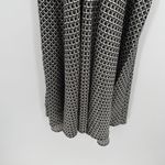 Alyn Paige NY Geometric Satin Halter Formal Y2k Dress Size 4 Photo 3