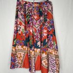 Flint & Moss Skirt Floral Midi Elastic Waist Womens XL Boho A Photo 3