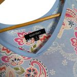 Ellen Tracy  Nightgown Sleepwear Dress Women Size S Paisley Print‎ Loungewear Photo 4