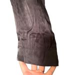 Anthropologie NWT  | Black Satin Tapered Leg Paper Bag Pants | 4 Photo 4