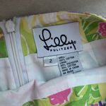 Lilly Pulitzer Vintage White Label Patchwork Skirt Photo 2