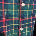 The Company Store Green and Blue Casual Button Down Shirt : Box P Size L Photo 7