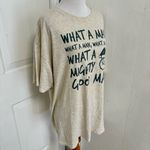 Jerzees Christmas Graphic Tee Santa Photo 1