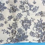 Lee Platinum Women Capris Floral Print White and Gray Size 14 Photo 5