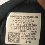 Under Armour  Black and White Athletic Shoes Photo 3