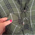 J.Jill Button Down Shirt Green Plaid Size L Photo 5