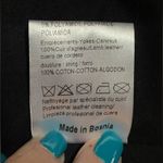 Sandro Leather Insert Wool Blend Black Cape Turnlock Silver Hardware Cloak Luxe Photo 11