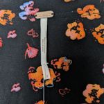 Free People L'amour Floral Long Sleeve V Neckline Button Down Romper New 2 Black Photo 2