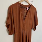 Nom Maternity - Filipa Nursing Jumpsuit Caramel Photo 3