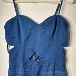 XOXO Denim Cut Out Jumpsuit Photo 0