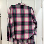 Victoria's Secret Victoria’s Secret Pink and Green Plaid Pajama Set Small Photo 10