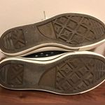 Converse Woman’s All Star sneakers with a double tongue black neon green size 8 Photo 5