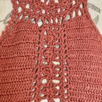 American Eagle Womens Sz Small Halter Top Crop Boho Hipster Festival Bohemian Photo 6