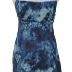 Urban Outfitters Y2K Dawn Tie-Dye Velvet Mini Slip Dress Babydoll 90s Size M Photo 0