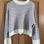 Topshop  Wool / Alpaca Blend Knit Wide Sleeve Pullover Sweater Women’s size Large Photo 0