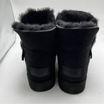 UGG NWOB  Women’s Timely Short Buckle Boots In Black Sz 5 New Photo 5