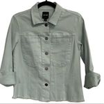 Nic+Zoe Nic +‎ Zoe Super Stretch Denim Jacket with Raw Hem Size Small Photo 0
