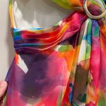 Liv Foster Floral Tie Dye Gown Size 6 Pink Photo 8