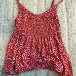 Urban Romantics RED AND WHITE BLOUSE Photo 0