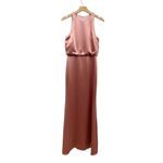 Dessy Collection Sleeveless Blouson Bodice Trumpet Gown in Desert Rose size 4 Pink Photo 8