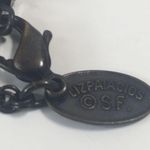 Vintage Signed Liz Paiacious Black rhinestone necklace layered look Photo 4