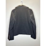 Rebecca Minkoff  Double Breasted Epaulet Women’s Black Pea Coat Size Medium NWT Photo 8