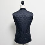 Barbour Midnight Navy Blue Shaped Lightweight Quilted Gilet Zip Up Womens Vest 4 Photo 7