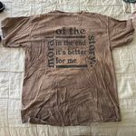 Niall Horan Merch Tee Brown Size L Photo 2