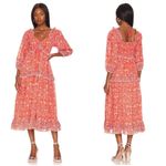 Cleobella ππ Celia Midi Dress ~ Fan Block Print Small S NWOT Photo 9