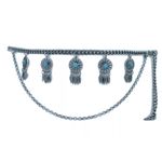 Silver Chain Belt with‎ Turquoise Details feather dream catcher Photo 1