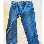 Lauren Ralph Lauren LRL Women’s Jeans Size 6 Cropped Blue Denim Photo 1