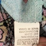 Bohemian Colorful Patchwork Suspender Jumpsuit Wide Leg S Blue Photo 13