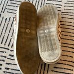 Crown Vintage Cow Slip On Shoes White Tan 10 Brown Photo 5