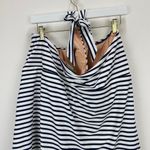 J.Crew Halter Wrap Swim Dress Striped Nautical Padded Vacation Resort US 24 NWT Photo 12