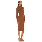 ASTR  the Label Abilene Sweater Dress in Nutmeg Small Womens Knit Bodycon Photo 1