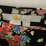 Boden: Black skirt with flowers and ruffle hem Photo 1