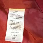 Talbots ‎ Puffer Jacket Womens Large Magenta Red Down Filled Quilted Vest Photo 7