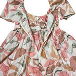 Abercrombie & Fitch Keyhole Floral Babydoll Mini Dress Medium TALL NWOT Photo 6