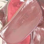 Staud Oversized Belt Bag in Leather Leather Gold Zipper Mini Pouch NEW Red Photo 6