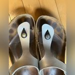 Birkenstocks Gizeh Silver Sandals Photo 4