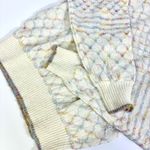 See By Chloe Crewneck Sweater Multicolor White Small NWT Photo 11