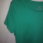 Faded Glory FG 2X Kelly Green Capped Sleeved T-shirt Top Photo 1