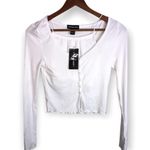 Streetwear Society  Soft Ribbed Tank And Cardigan Twin Set Photo 3